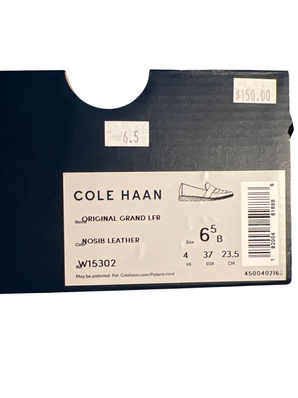 Cole Haan OriginalGrand Woven Leather Loafers Size 6.5B - Picture 2 of 8